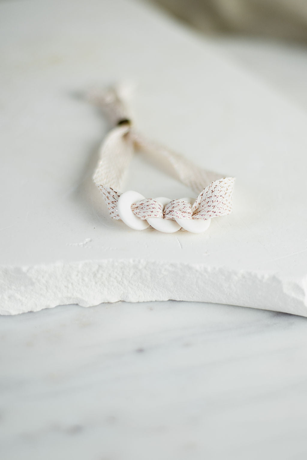 Bracelet blanc • Infinity