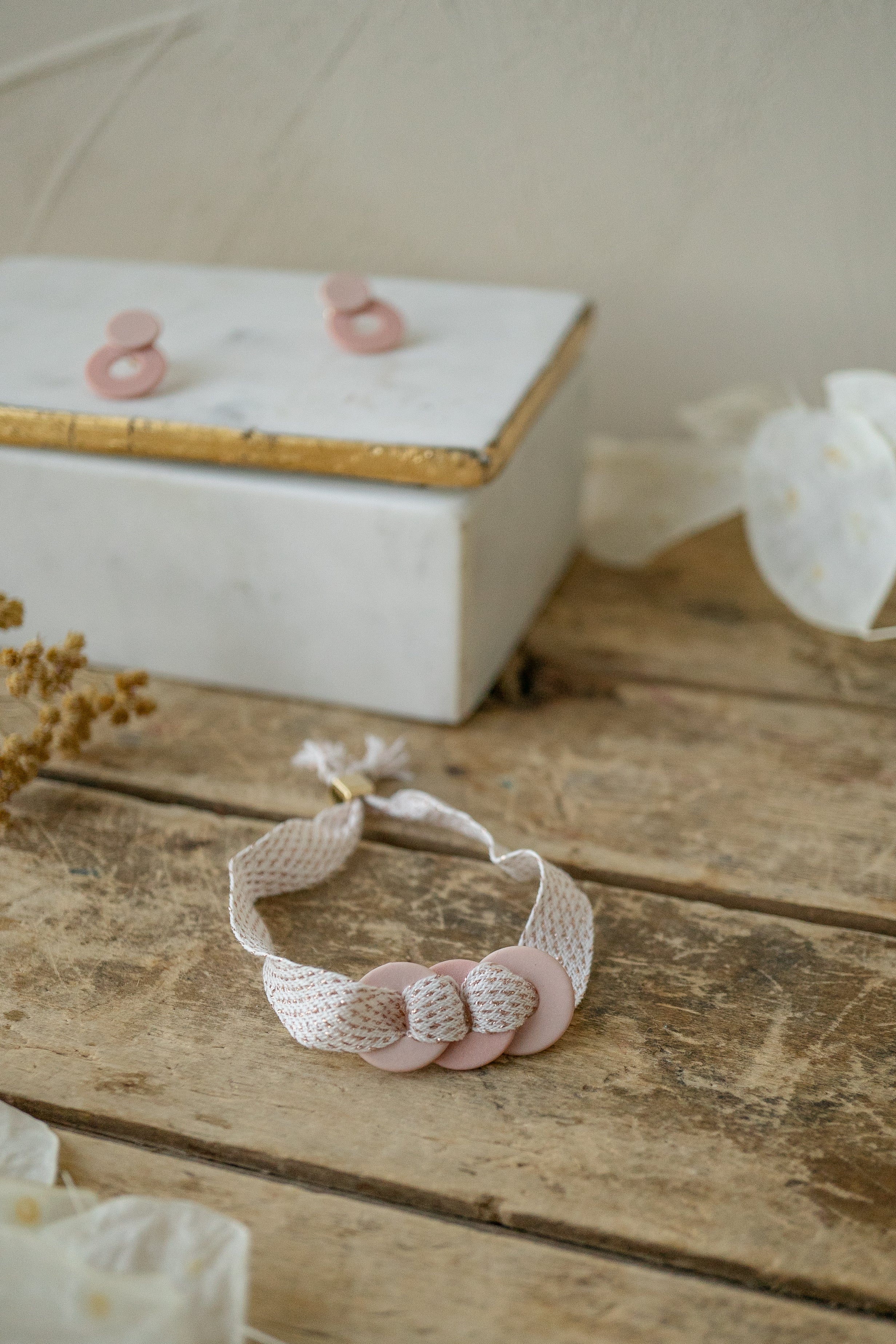 Bracelet rose • Infinity